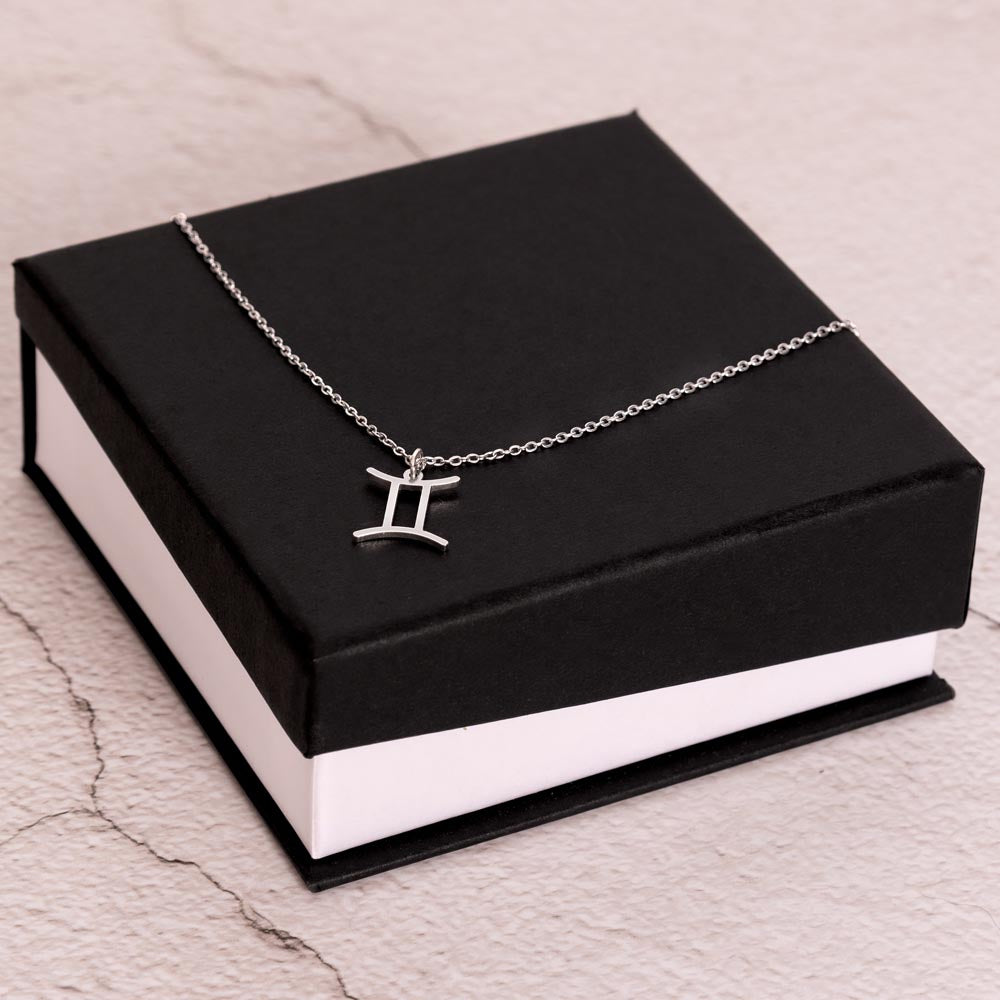Steampunk Zodiac Star Sign Necklace