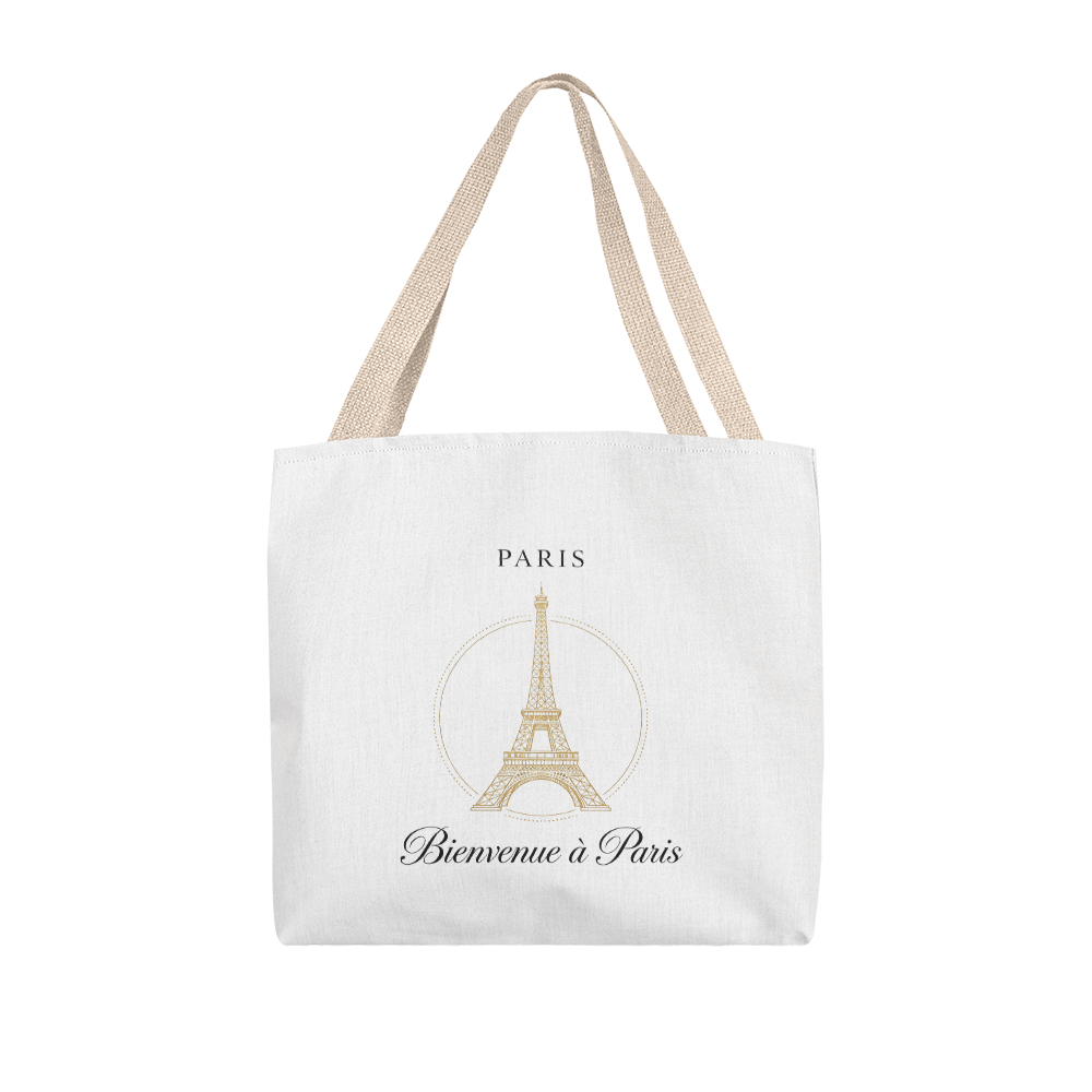 Paris Classic Tote Bag — Bienvenue à Paris